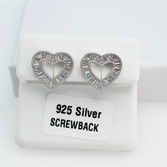 - 925 Sterling Silver Cubic Zirconia Earrings, U19254819 - Picture 9 of 11